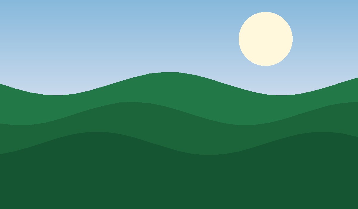 Rolling green hills of the Irish countryside